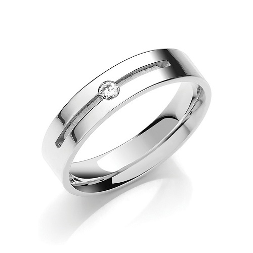 Draria Natural Bezel Diamond Ring