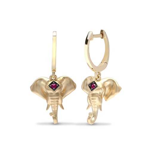 Keitha Natural Ruby Bezel Set 
