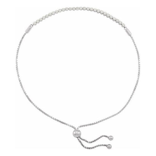 Suesan 0.60 Carat Natural Diamond 4 Prong Friendship Bracelet
