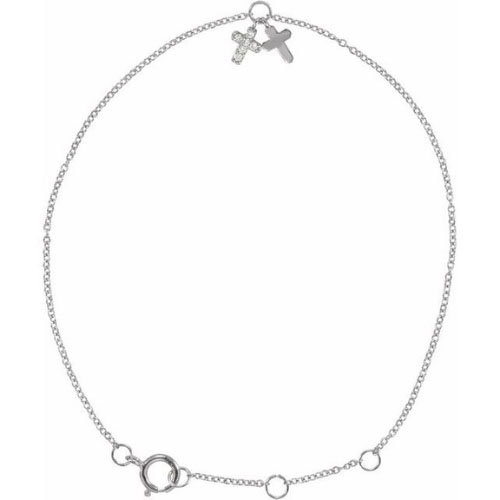 Sym Natural Diamond 4 Prong Friendship Bracelet
