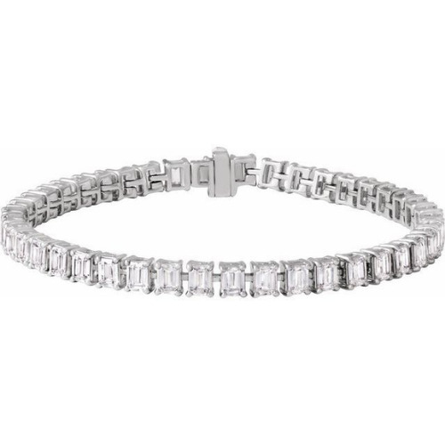 Ryanne Natural Diamond 4 Prong  Bracelet