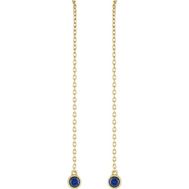 Thang Blue Sapphire Yellow Gold 