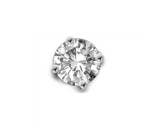 Ghia 0.15 - 1.50 Carat Lab Grown 4 Prong Set Men's Diamond Earrings