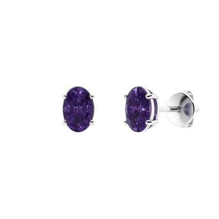 Gaelyn 1.00 Carat Amethyst 4 Prong Set 