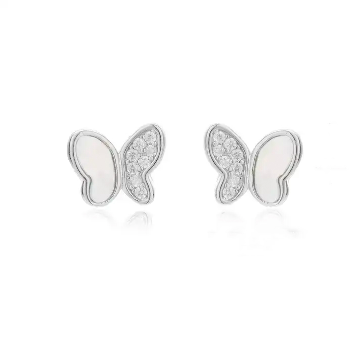 Kadi Lab Grown Pave Set Designer Diamond Earrings