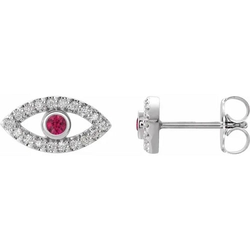 Harmehar Natural Ruby Bezel Set 