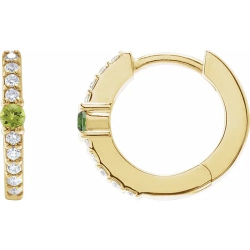 Felienne Peridot Yellow Gold Prong Set 