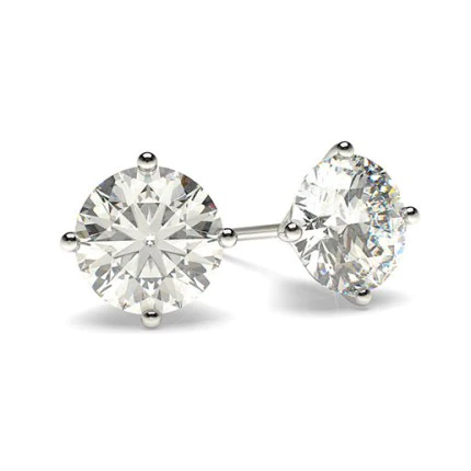 Jiana Lab Grown 4 Prong Studs Diamond Earrings