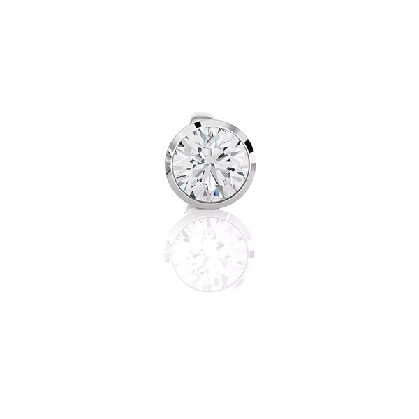 Glynn 0.15 - 1.50 Carat Lab Grown Bezel Set Men's Diamond Earrings