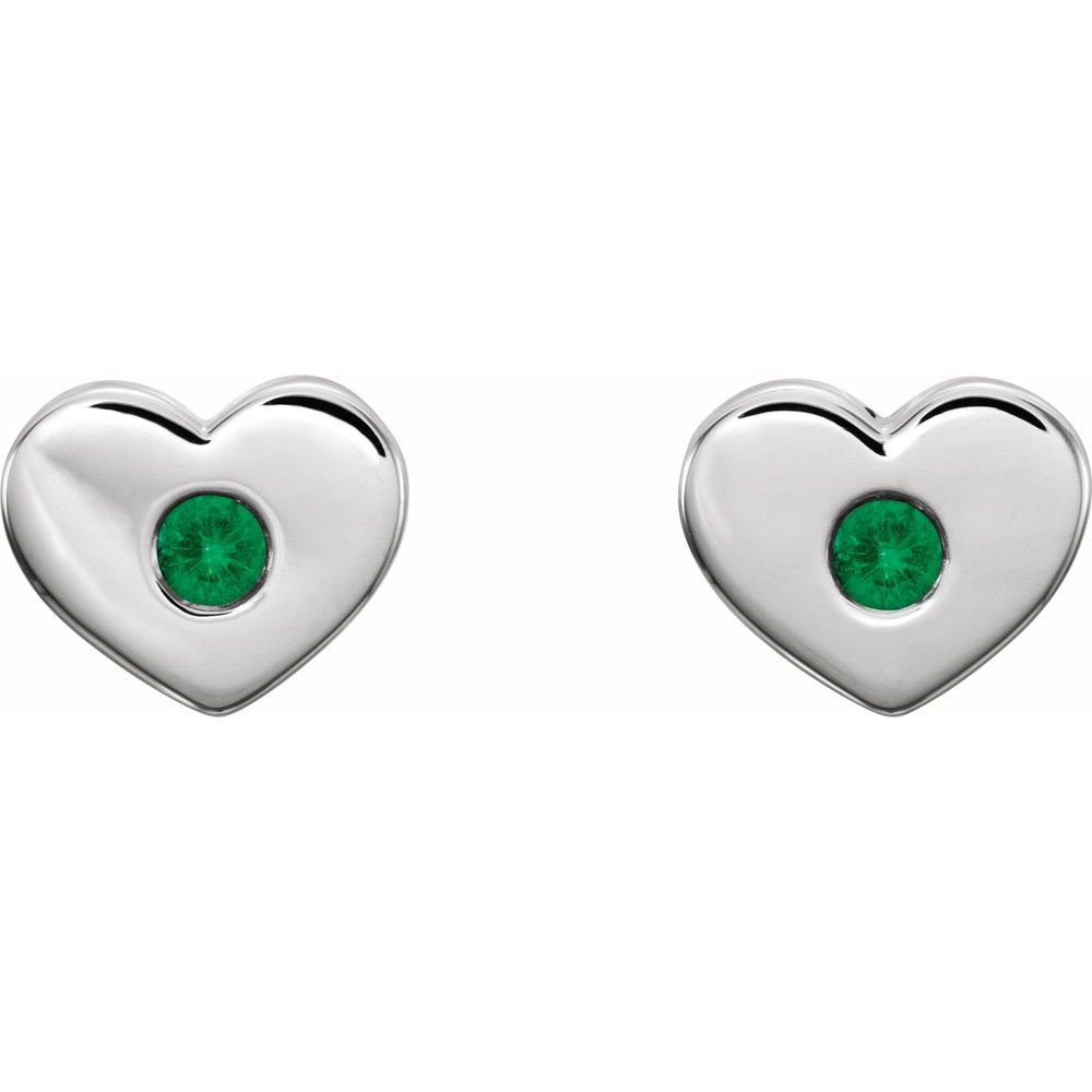 Helvynya Emerald Rose Gold Bezel Set 