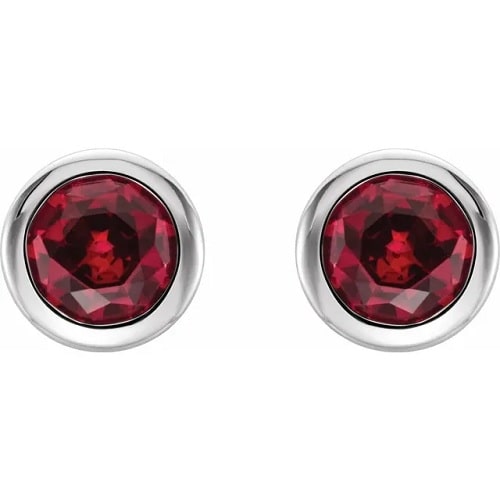 Holliston Natural Ruby Bezel Set 