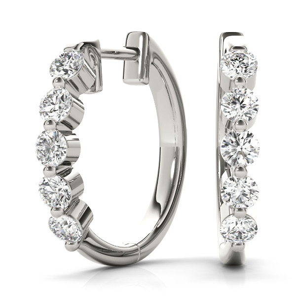 James Lab Grown  Diamond Earrings