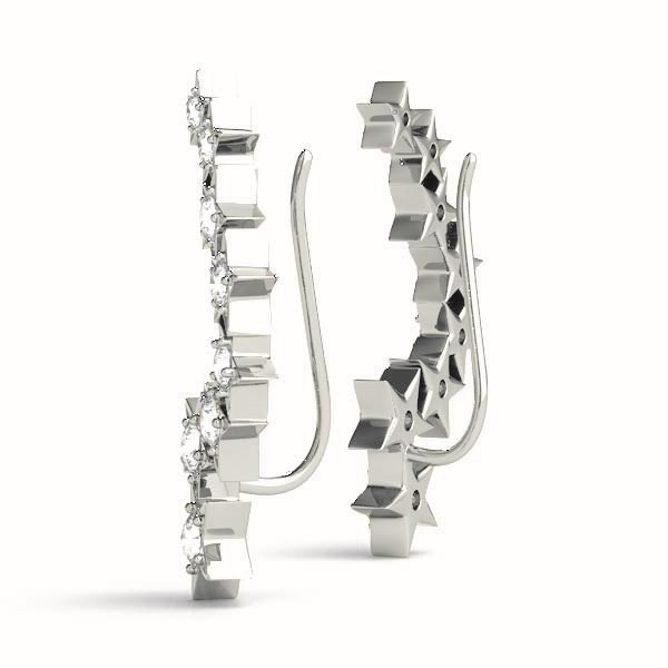 Lexi Lab Grown Hoop Diamond Earrings