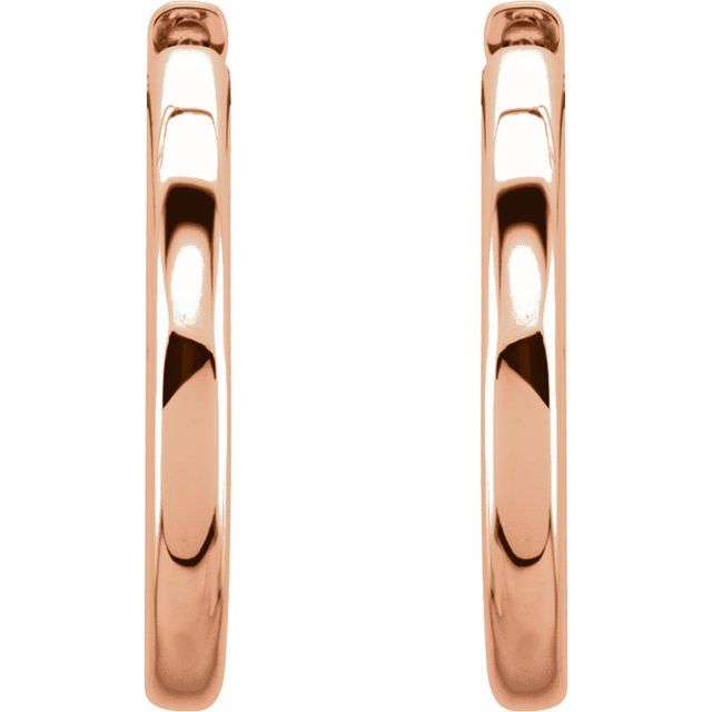 Dahiana Rose Traditional Gold Earrings