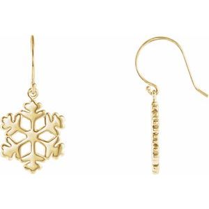 Devonna Yellow Traditional Gold Earrings