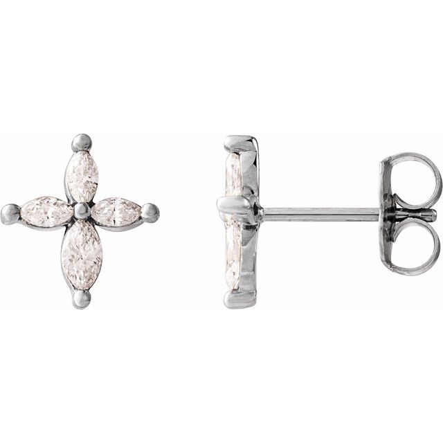 Pia Lab Grown 2 Prong Studs Diamond Earrings