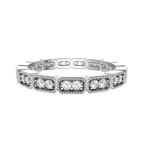 Enjoli Lab Grown Prong  Diamond Ring