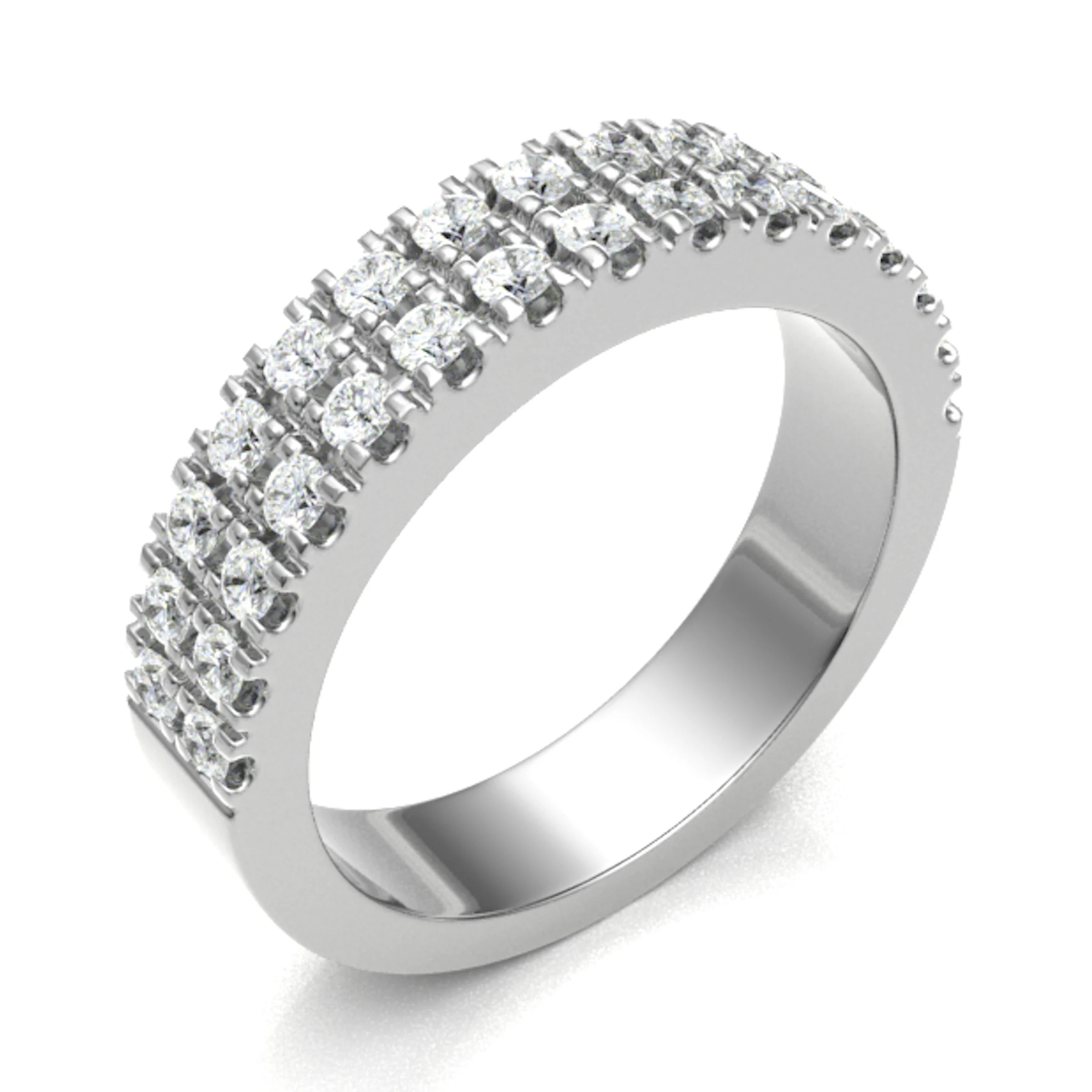 Eluiua Natural Prong  Diamond Ring