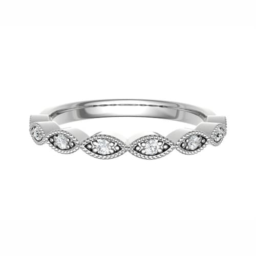 Emera Lab Grown Platinum Pave Set  Diamond Ring