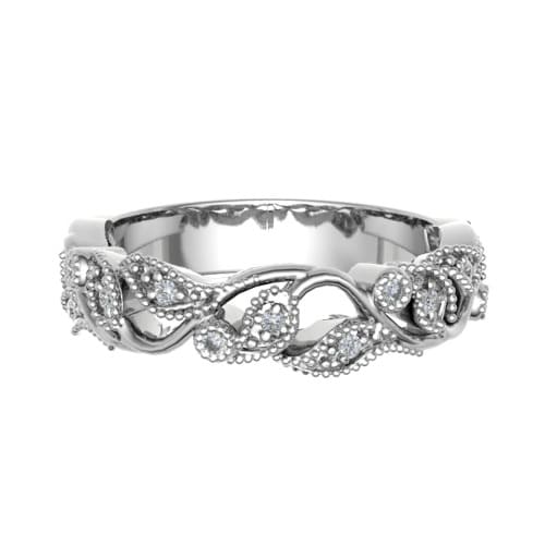 Elorah Natural Half Eternity Diamond Ring