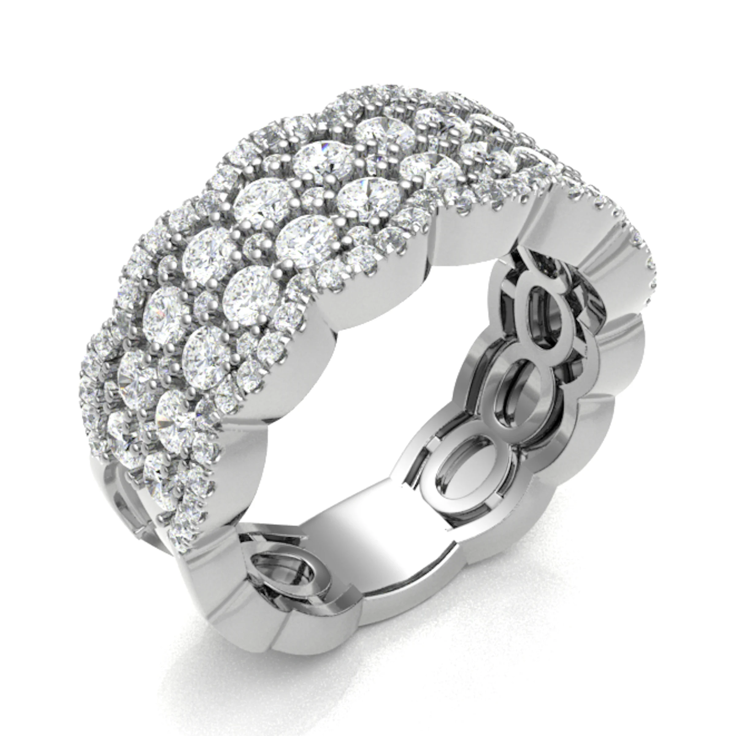 Endria Natural Prong  Diamond Ring