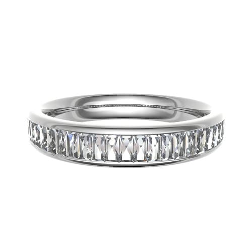 Emeli Lab Grown Channel Set  Diamond Ring