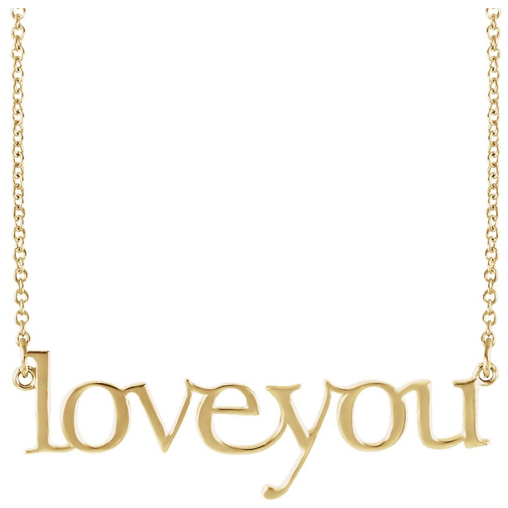 Viara Yellow Gold Chain Necklace