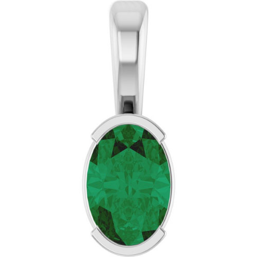 Wenona Emerald Semi Bezel 