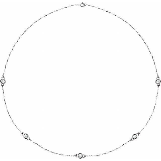 Tamarah Natural Diamond  Necklace