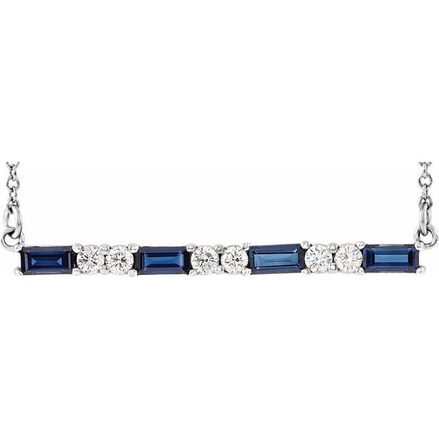 Paniz 1.38 Carat Blue Sapphire Shared Prong 