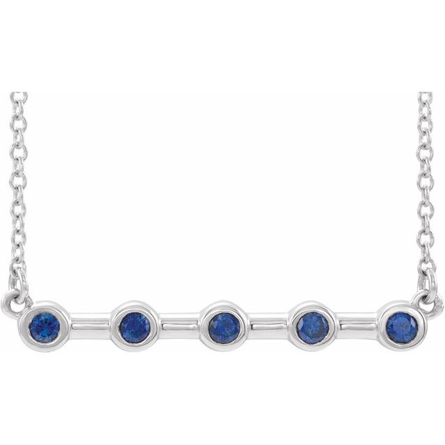 Pankhuri 0.25 Carat Blue Sapphire Bezel Set 