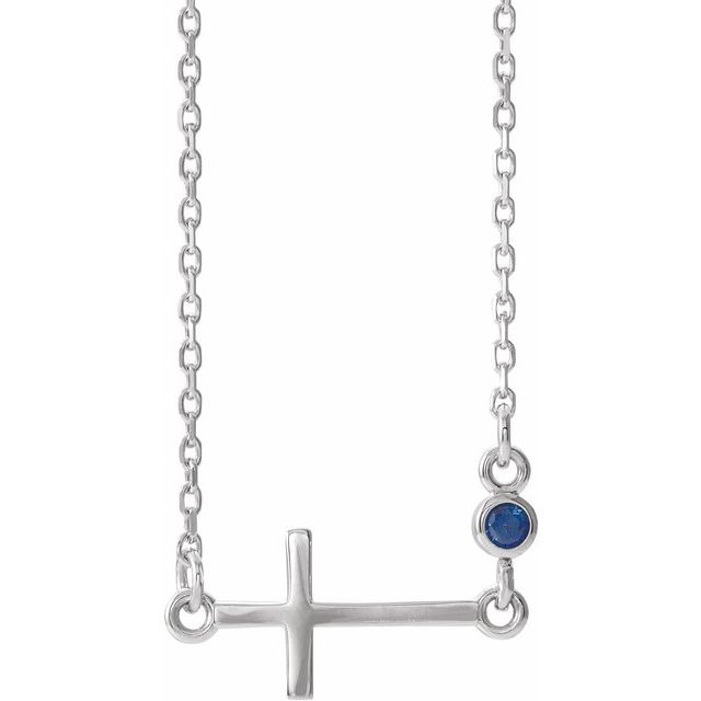 Paramita 0.05 Carat Blue Sapphire Bezel Set 
