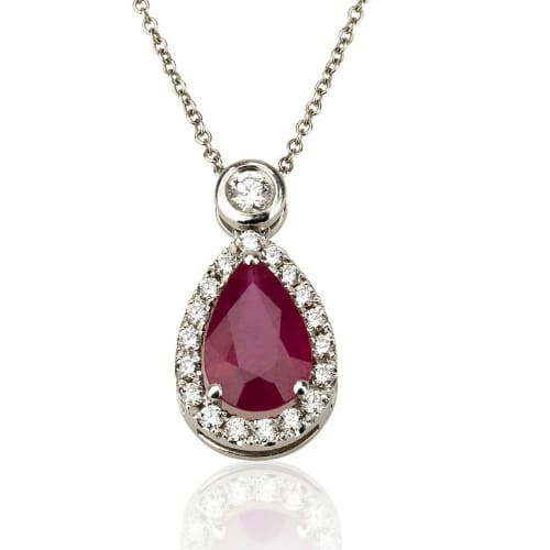 Pramada Natural Ruby 3 Prong 