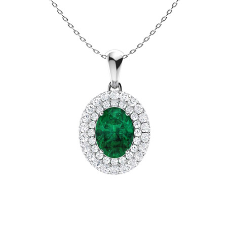 Winter 0.85 Carat Emerald 4 Prong 