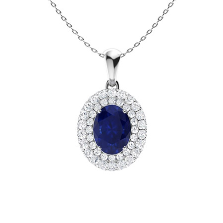 Panha Blue Sapphire 4 Prong 
