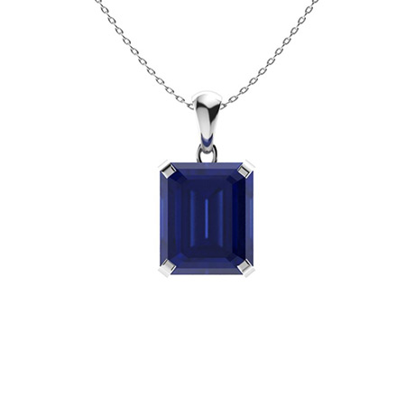 Panima Blue Sapphire 4 Claw Set 