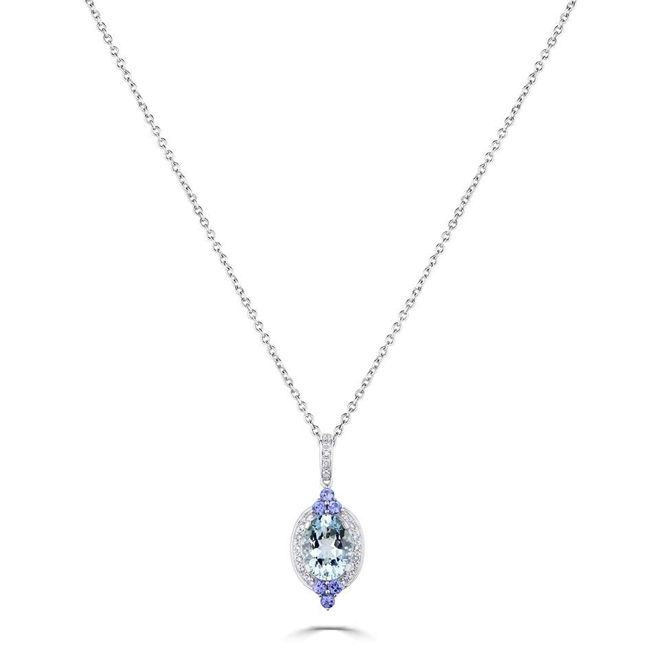 Qanaat 1.35 Carat Aquamarine 4 Prong 