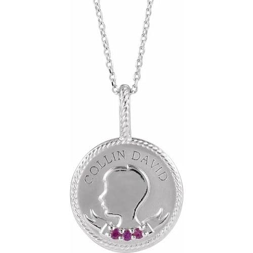 Parvani 0.09 Carat Natural Ruby Prong Set 
