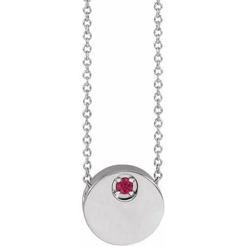 Parry Natural Ruby 4 Prong 
