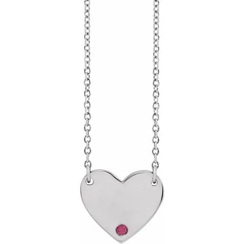 Hyacinth Natural Ruby Silver Bezel Set 