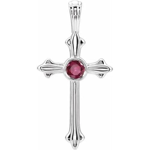 Paulmi 0.15 Carat Natural Ruby Bezel Set 