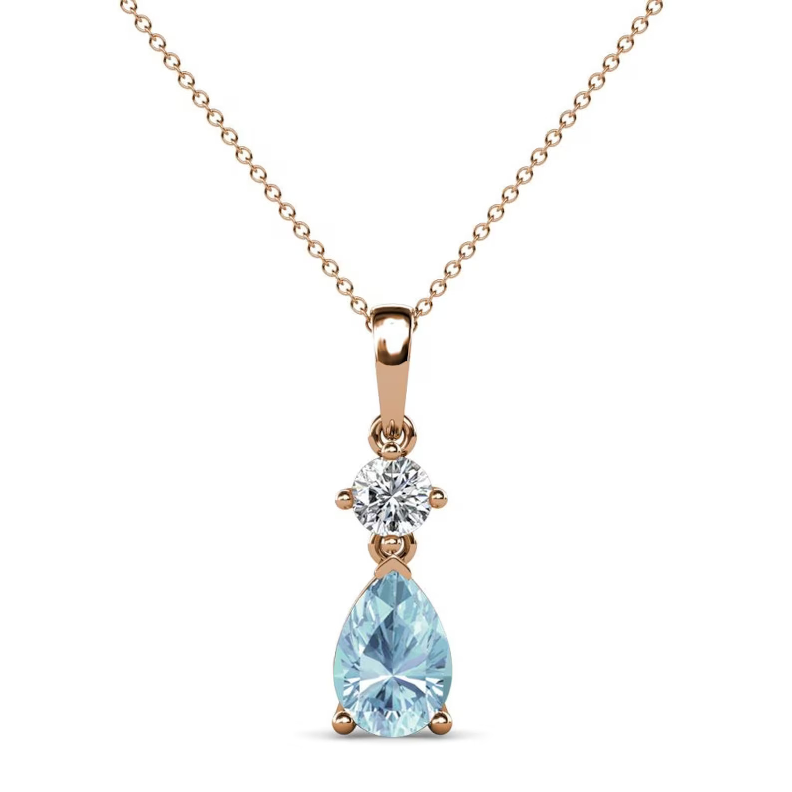 Quiana Rose Gold 3 Prong 