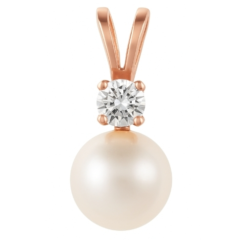 Vita Pearl Rose Gold 4 Claw Set 