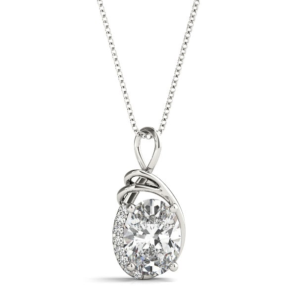 Trella Lab Grown Diamond Designer Pendant Necklace