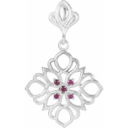 Patralekha 0.10 Carat Lab Grown Ruby Prong Set 