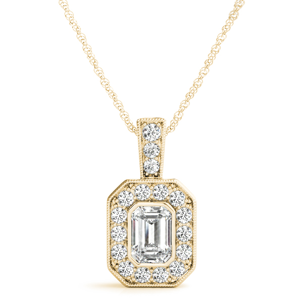 Teona Natural Diamond Yellow Gold Bezel Set 