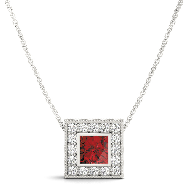 Gomphrena 0.10 - 3.00 Carat Natural Ruby Bezel Set 