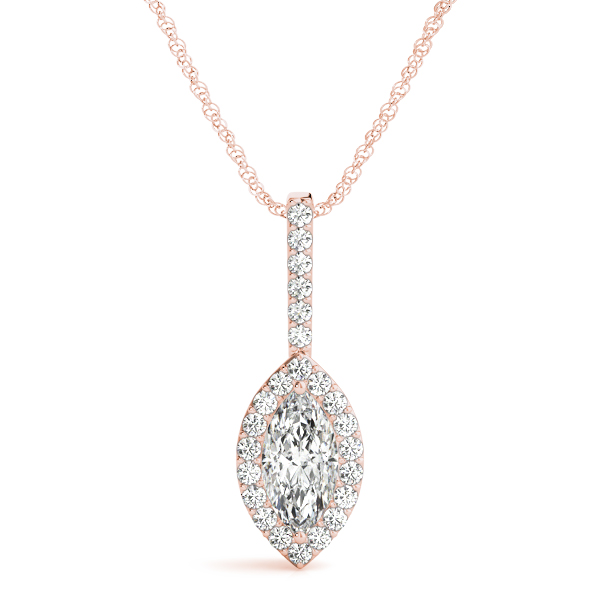 Tyrrell Natural Diamond Rose Gold 2 Prong 