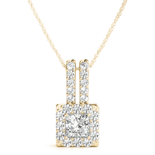 Toshika Natural Diamond Yellow Gold 4 Prong 