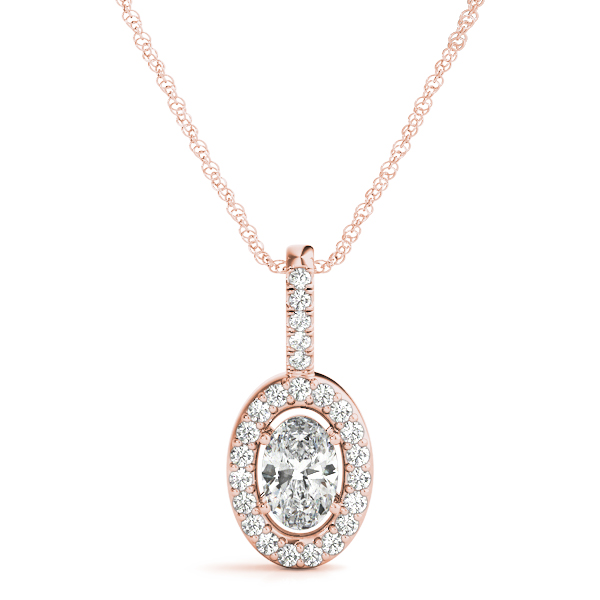 Tamyra Natural Diamond Rose Gold 4 Prong 